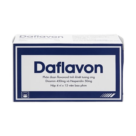 Thuốc Daflavon 450mg/50mg - Điều trị suy tuần hoàn tĩnh mạch