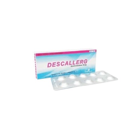 Thuốc Descallerg - Điều trị viêm mũi dị ứng