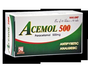 Thuốc Acemol 500mg - Giảm đau, hạ sốt