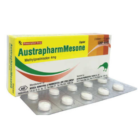Thuốc AutrapharmMesone 4mg - Thuốc chống viêm hiệu quả