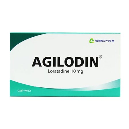 Thuốc Agilodin 10mg - Điều trị viêm mũi dị ứng