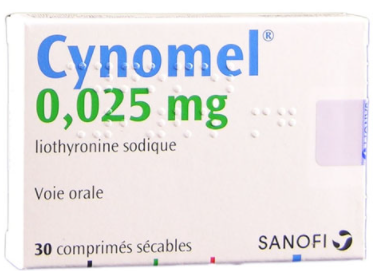 Thuốc Cynomel 0.025mg Sanofi - Thuốc trị suy giáp của Pháp