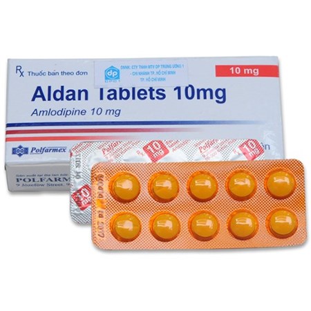 Thuốc Aldan 10mg - Điều trị tăng huyết áp