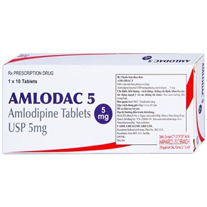 Thuốc Amlodac 5mg - Điều trị tăng huyết áp