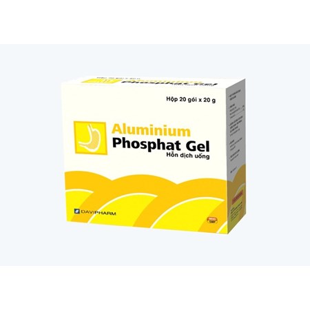 Thuốc Aluminium Phosphat Gel - Điều trị viêm loét dạ dày