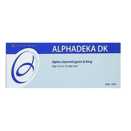 Thuốc Alphadeka DK - Điều trị phù nề