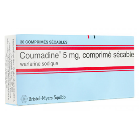 Thuốc Coumadine 5mg (Warfarin) - Thuốc điều trị tắc huyết khối
