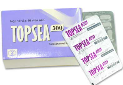 Thuốc Topsea 500 - Thuốc giảm đau, hạ sốt hiệu quả