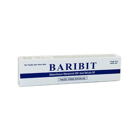 Thuốc Baribit 15g - Thuốc mỡ bôi ngoài da