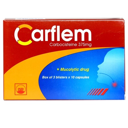 Thuốc Carflem 375mg - Điều trị viêm mũi, viêm xoang