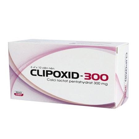 Thuốc Clipoxid 300mg - Bổ sung Calci