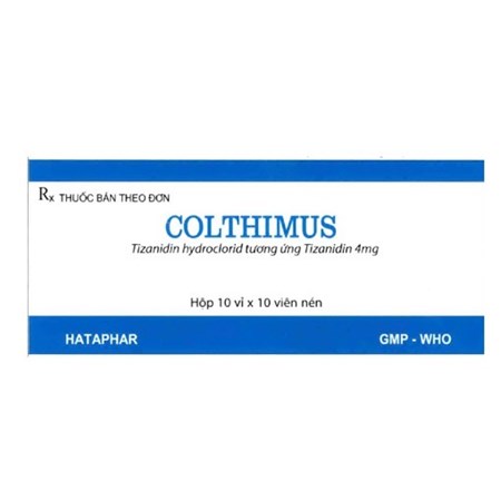 Thuốc Colthimus 4mg - Điều trị co cứng cơ