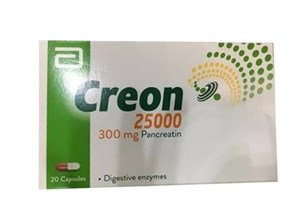 Thuốc Creon 25000 - Điều trị thiểu năng tụy ngoại tiết