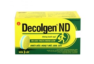 Thuốc Decolgen ND - Điều trị cảm cúm