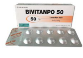 Thuốc Bivitanpo 50- Thuốc điều trị tăng huyết áp của PV Pharma