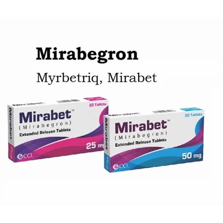 Thuốc Mirabet 25mg - Thuốc điều trị chứng tiểu són, tiểu nhiều lần