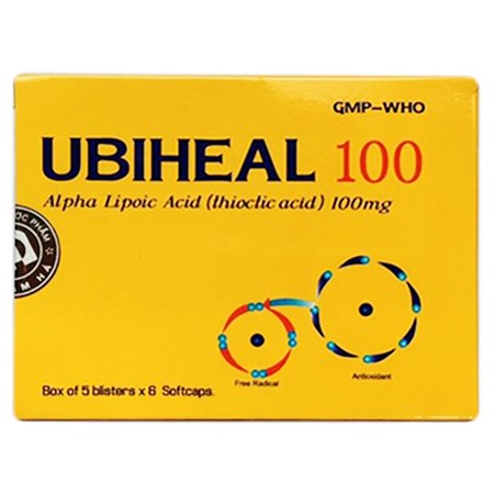 Thuốc Ubiheal 100 - Điều trị biến chứng dẫn truyền thần kinh ngoại biên