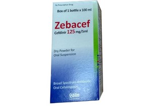 Thuốc Zebacef 125mg/5ml