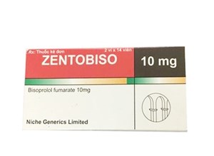 Thuốc ZENTOBISO 10mg - Điều trị tăng huyết áp