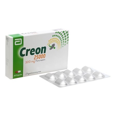 Thuốc CREON® 25000 300mg - Điều trị bệnh tuỵ