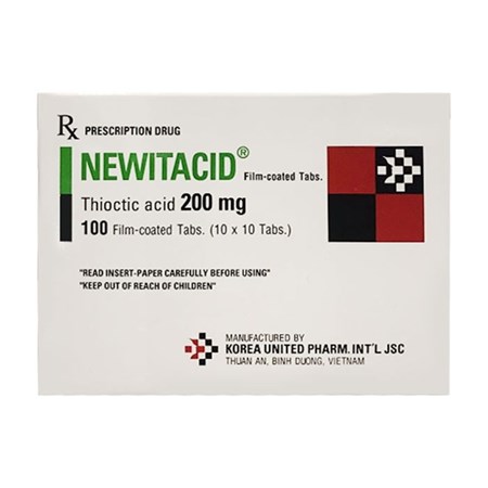 Thuốc Newitacid - Điều trị bệnh đái tháo đường 