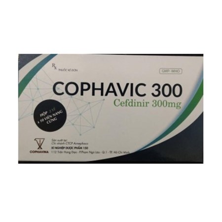 Thuốc Cophavic 300mg - Điều trị nhiễm trùng do vi khuẩn 