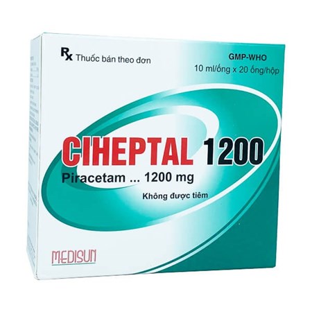 Thuốc Ciheptal 1200 - Điều trị bệnh về não