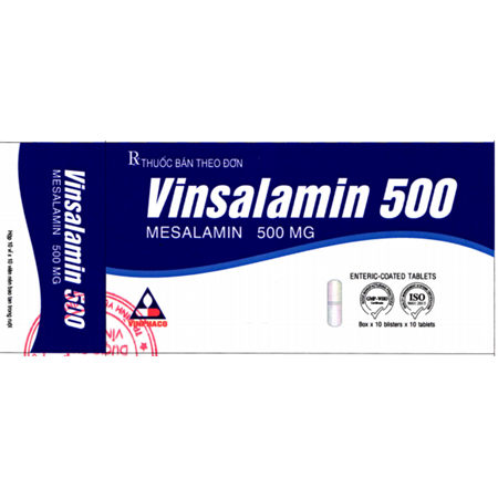 Thuốc Vinsalamin 500 - Điều trị bệnh về trực tràng