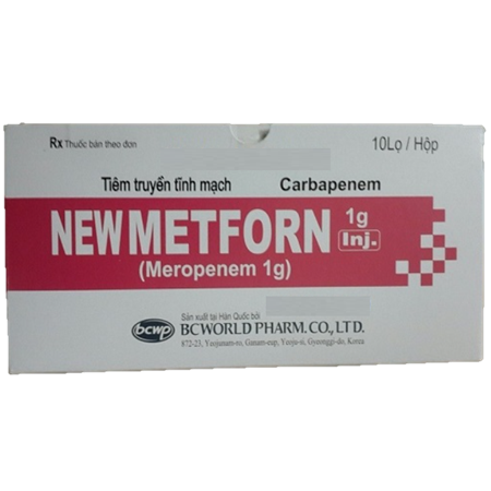 Thuốc NEWMETFORN - Điều trị nhiễm khuẩn 
