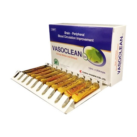 Thuốc Vasoclean Sol - Điều trị tăng cường tuần hoàn máu não