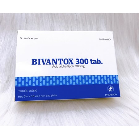 Thuốc Bivantox 300 tab - Điều trị bệnh đái tháo đường