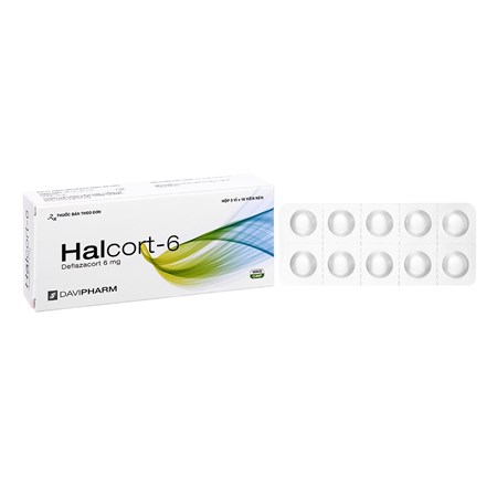 Thuốc Halcort-6 - Điều trị hỗ trợ tăng cường miễn dịch 
