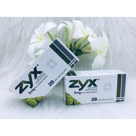 Thuốc Zyx, film-coated tablets - Điều trị bệnh viêm mũi dị ứng 