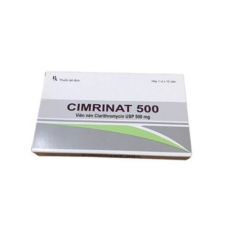 Thuốc Cimrinat 500 - Điều trị bệnh tai mũi họng
