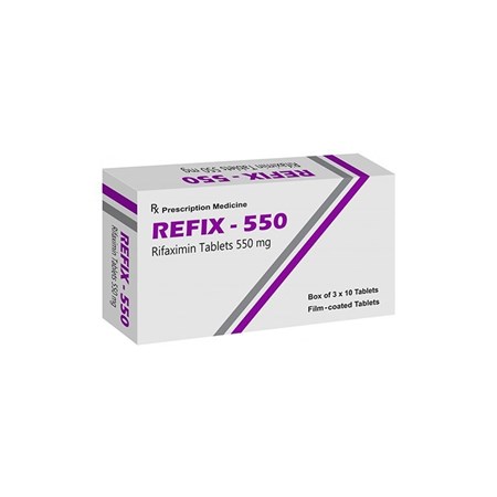 Thuốc Refix 550mg - Điều trị bệnh về gan 