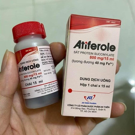 Thuốc Atiferole - Điều trị bệnh về máu 