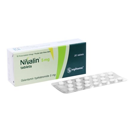 Thuốc Nivalin 5mg tablets - Điều trị bệnh về não 
