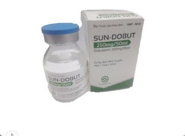 Thuốc Sun-dobut 250mg/50ml - Điều trị bệnh tim 