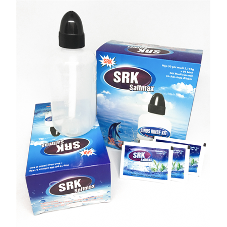 Thuốc SRK SALTMAX 30 gói - Hỗ trợ vệ sinh mũi 