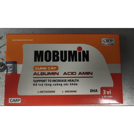 Thuốc Mobumin - Hỗ trợ tăng cường sức khoẻ 