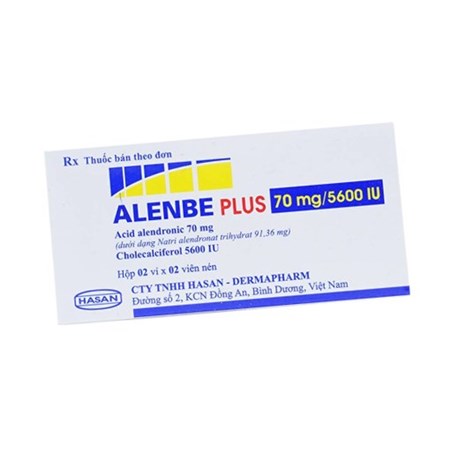 Thuốc Alenbe plus 70mg/5600IU - Hỗ trợ giảm xương khớp