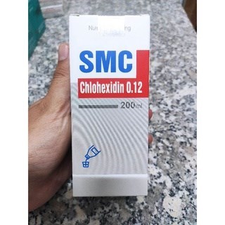 Thuốc SMC Chlohexidin 0.12 - Hỗ trợ vệ sinh răng miệng
