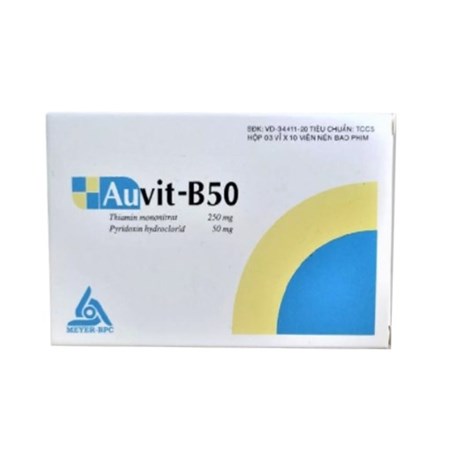 Thuốc Auvit-B50 - Hỗ trợ bố sung vitamin B 