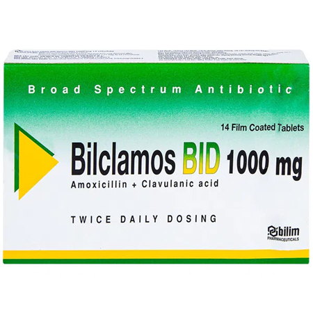 Thuốc Bilclamos 1000mg - Điều trị nhiễm khuẩn 