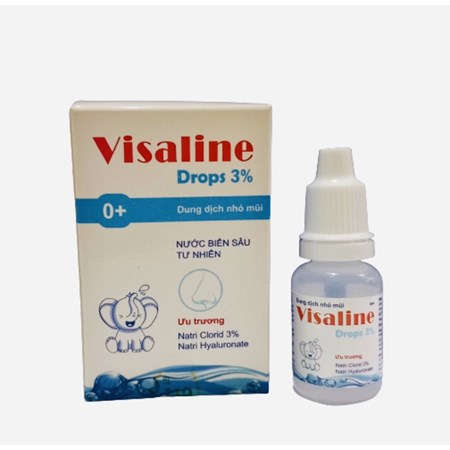 Thuốc Visaline drop 3% - Dung dịch nhỏ mũi 