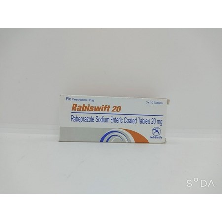 Thuốc RABISWIFT 20 mg  - Điều trị loét dạ dày, tá tràng 