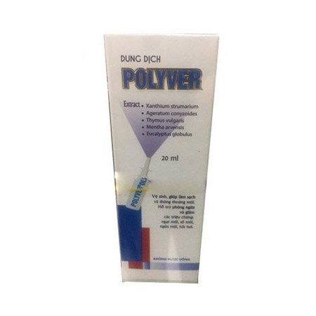 Thuốc POLYVER - Điều  trị viêm mũi dị ứng