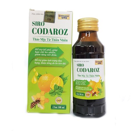Thuốc CODAROZ - Thuốc trị ho hiệu quả