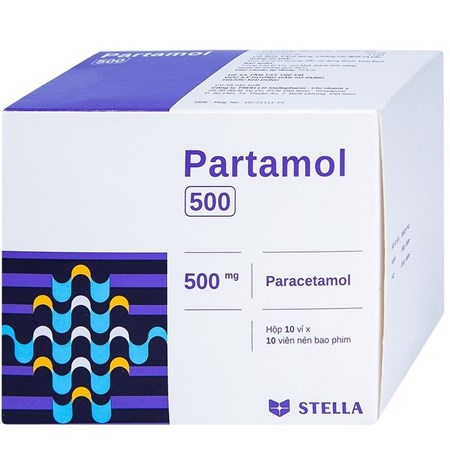 Thuốc Partamol Tab - Điều trị cảm cúm, sốt
