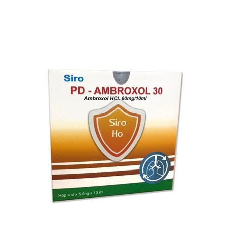 Siro PD-Ambroxol 30 - Tiêu nhầy đường hô hấp